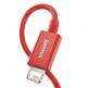 Baseus Superior Lightning USB Cable (CALYS-C09) - USB кабел за Apple устройства с Lightning порт (100 см) (червен) 5
