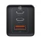 Baseus GaN 2 Pro Charger 65W (CCGAN2P-B01) - захранване за ел. мрежа за лаптопи, смартфони и таблети с USB и 2xUSB-C изходи с технология за бързо зареждане (черен) 7