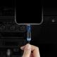 Wozinsky Magnetic Cable 3 - кабел с магнитен накрайник с USB-C, MicroUSB и Lightning конектори (черен) 7