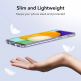 ESR Project Zero Case - удароустойчив силиконов (TPU) калъф за Samsung Galaxy A52, Galaxy A52s (прозрачен)  5