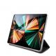 Guess Saffiano Folio Cover - дизайнерски кожен кейс и поставка за iPad Pro 12.9 M1 (2021) (черен) 2