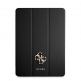 Guess Saffiano Folio Cover - дизайнерски кожен кейс и поставка за iPad Pro 11 M1 (2021), iPad Pro 11 (2020), iPad Pro 11 (2018) (черен) 1