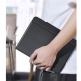 Dux Ducis Wireless Touchpad Keyboard Case - полиуретанов калъф, клавиатура, тракпад и поставка за iPad Pro 12.9 (2020), iPad Pro 12.9 (2018) (черен) 9
