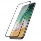 Baseus Full Screen Tempered Glass (SGAPIPHX-KE01) - калено стъклено защитно покритие за целия дисплей на iPhone 11 Pro, iPhone XS, iPhone X (прозрачен-черен) 1