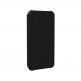 Urban Armor Gear Metropolis  Kevlar Case - удароустойчив хибриден кейс, тип портфейл за iPhone 13 (черен) 5