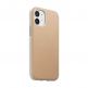 Nomad Leather Rugged Case - кожен (естествена кожа) кейс за iPhone 12 mini (бежов) 1