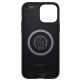 Spigen Mag Armor Case - силиконов (TPU) калъф с висока степен на защита с MagSafe за iPhone 13 Pro (черен) 2