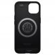 Spigen Mag Armor Case - силиконов (TPU) калъф с висока степен на защита с MagSafe за iPhone 13 (черен) 2