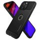 Spigen Rugged Armor Case - силиконов (TPU) калъф с висока степен на защита за iPhone 13 Pro (черен) 5