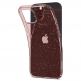 Spigen Liquid Crystal Glitter Case - тънък силиконов (TPU) калъф за iPhone 13 (розов)  5