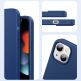 Ugreen Protective Silicone Case - силиконов (TPU) калъф за iPhone 13 (син) 5