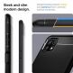 Spigen Rugged Armor Case - тънък качествен силиконов (TPU) калъф за Samsung Galaxy A22 5G (черен) 3