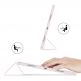 DUX DUCIS Toby Tablet Case - хибриден удароустойчив кейс с отделение за Apple Pencil 2 за iPad Air 5 (2022), iPad Air 4 (2020) (розов) 11