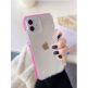 Devia Super Series Case - хибриден удароустойчив кейс за iPhone 13 (розов-прозрачен) 1