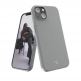ZWM Tranquil Biodegradable Case - силиконов (TPU) рециклируем калъф за iPhone 13 (сив) 3