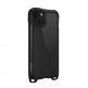 SwitchEasy Odyssey Rainbow Case - удароустойчив хибриден кейс с връзка и карабинер за iPhone 13 (черен)  1
