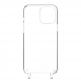 SwitchEasy Play Lanyard Elegant Case - хибриден удароустойчив кейс с връзка за носене за iPhone 13 Pro Max (прозрачен)  1