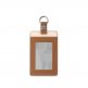 Moshi ID/Badge Holder - стилен бадж от веган кожа (светлокафяв) 2
