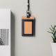 Moshi ID/Badge Holder - стилен бадж от веган кожа (черен) 1