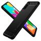 Spigen Rugged Armor Case - тънък качествен силиконов (TPU) калъф за Samsung Galaxy A41 (черен) 7