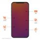 Eiger Mountian Glass Ultra Screen Protector 2.5D - калено стъклено защитно покритие с антибактериален слой за дисплея на iPhone 13, iPhone 13 Pro (прозрачен) 2