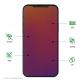 Eiger Mountian Glass Plus Screen Protector 2.5D - калено стъклено защитно покритие с антибактериален слой за дисплея на iPhone 13, iPhone 13 Pro (прозрачен) 2