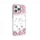 SwitchEasy Artist Sakura Case - дизайнерски хибриден удароустойчив кейс за iPhone 13 Pro Max (прозрачен)  1