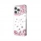 SwitchEasy Artist Sakura Case - дизайнерски хибриден удароустойчив кейс за iPhone 13 Pro Max (прозрачен)  2