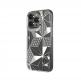 SwitchEasy Artist Asanoha Case - дизайнерски хибриден удароустойчив кейс за iPhone 13 (прозрачен)  2