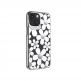 SwitchEasy Artist Fleur Case - дизайнерски хибриден удароустойчив кейс за iPhone 13 mini (прозрачен)  1