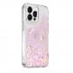 SwitchEasy Starfield Case - дизайнерски хибриден удароустойчив кейс за iPhone 13 Pro (розов)  2