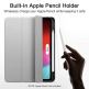 ESR Rebound Pencil Case - полиуретанов калъф с поставка и отделение за Apple Pencil 2 за iPad Pro 11 M1 (2021), iPad Pro 11 (2020), iPad Pro 11 (2018) (сив) 1