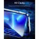 ESR Armorite 3D Full Cover Tempered Glass 2 Pack - 2 броя калени стъклени защитни покрития за дисплея на iPhone 13 Pro Max (черен-прозрачен) 7