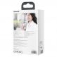 Baseus Square Tube Mini Handheld Fan - сгъваем мини вентилатор с външна батерия (розов) 4