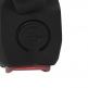 Wozinsky Rear Bicycle Light microUSB Charged XC-186 - висококачествена задна лампа с вградена батерия за колело (черен) 5
