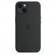 Apple iPhone Silicone Case with MagSafe - оригинален силиконов кейс за iPhone 13 с MagSafe (черен) 1