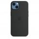 Apple iPhone Silicone Case with MagSafe - оригинален силиконов кейс за iPhone 13 с MagSafe (черен) 2