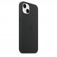 Apple iPhone Silicone Case with MagSafe - оригинален силиконов кейс за iPhone 13 с MagSafe (черен) 5