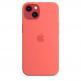 Apple iPhone Silicone Case with MagSafe - оригинален силиконов кейс за iPhone 13 с MagSafe (розов) 4