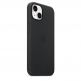 Apple iPhone Leather Case with MagSafe - оригинален кожен кейс (естествена кожа) за iPhone 13 (черен) 5
