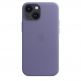 Apple iPhone Leather Case with MagSafe - оригинален кожен кейс (естествена кожа) за iPhone 13 Mini (лилав) 1