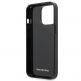 Mercedes Silver Stars Pattern Silicone Case - дизайнерски силиконов кейс за iPhone 13 Pro (черен) 6