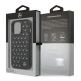 Mercedes Silver Stars Pattern Silicone Case - дизайнерски силиконов кейс за iPhone 13 Pro (черен) 7