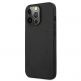 AMG Hot Stamped Genuine Leather Hard Case - дизайнерски кожен кейс (естествена кожа) за iPhone 13 Pro (черен) 2