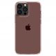 Spigen Crystal Flex Case - тънък качествен силиконов (TPU) калъф за iPhone 13 Pro Max (розов)  3