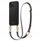 Spigen Cyrill Classic Charm Case - дизайнерски кейс с висока защита и връзка за носене за iPhone 13 (черен-прозрачен) 4