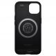 Spigen Mag Armor Case - силиконов (TPU) калъф с висока степен на защита с MagSafe за iPhone 13 mini (черен) 4