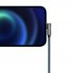 Baseus Legend Elbow Lightning to USB Cable 2.4А (CACS000103) - USB към Lightning кабел за Apple устройства с Lightning порт (100 см) (син) 6
