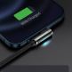 Baseus Legend Elbow Lightning to USB Cable 2.4А (CACS000103) - USB към Lightning кабел за Apple устройства с Lightning порт (100 см) (син) 15