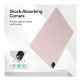 ESR Project Zero Slim Matte Case - удароустойчив силиконов (TPU) калъф за iPad Pro 11 M1 (2021), iPad Pro 11 (2020), iPad Pro 11 (2018) (прозрачен-мат) 5